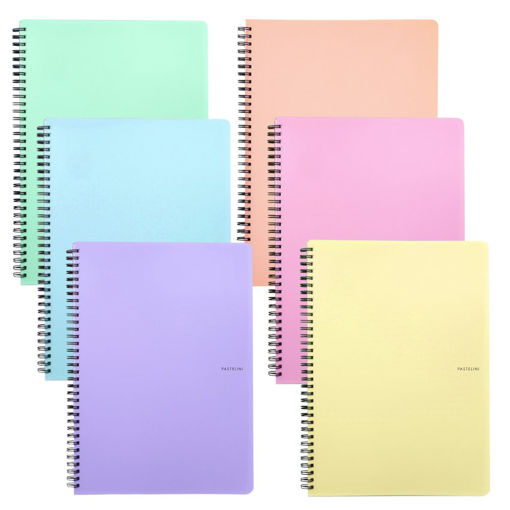 Picture of PASTELINI A4 SPIRAL NOTEBOOK